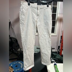 Goodthreads Slim Fit White Chinos 36x30